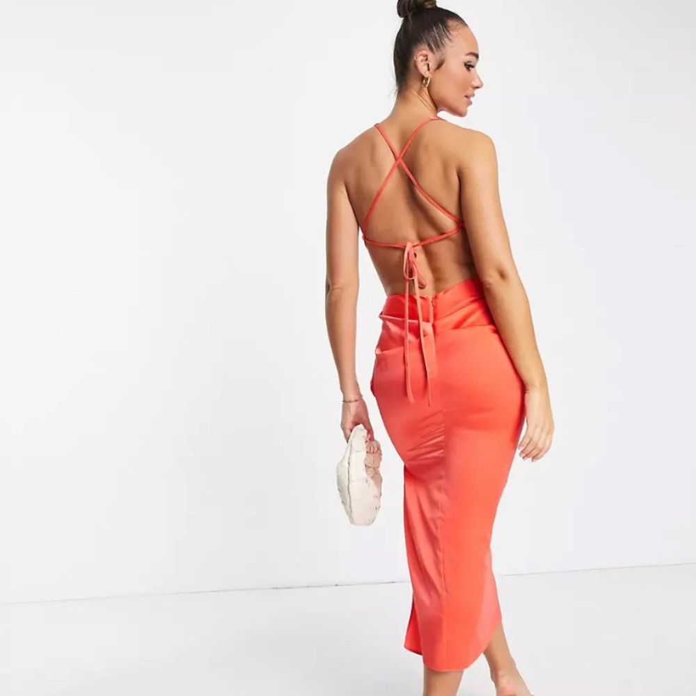 ASOS Sexy Red Cutout Dress